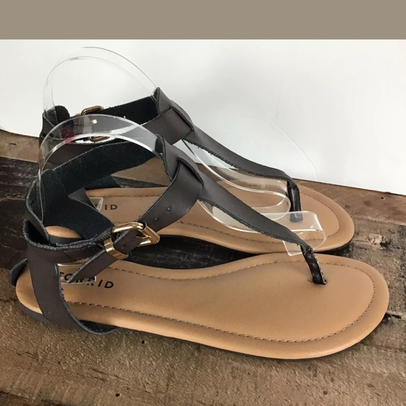Torrid Dark Brown Sandals - Picture 2 of 6